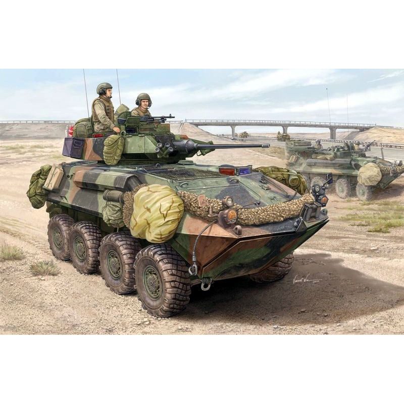 Trumpeter 01513 Сборная модель БТР LAV-25 SLEP (1:35)