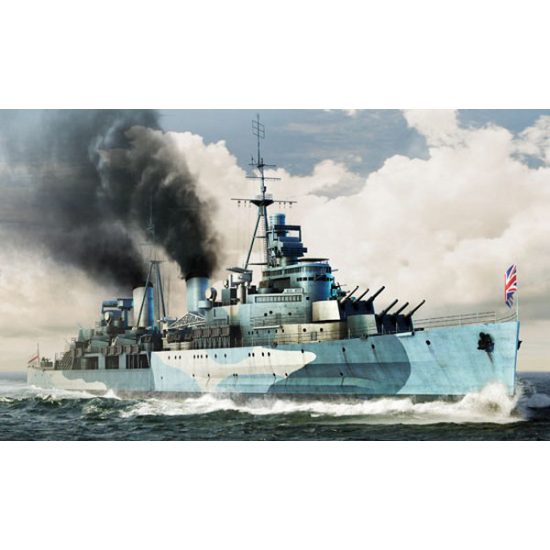 Trumpeter 05334 Сборная модель корабля HMS Belfast 1942 г (1:350)