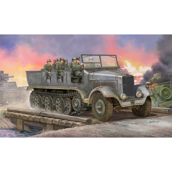 Trumpeter 05531 Сборная модель тягача Sd.Kfz.6 (1:35)