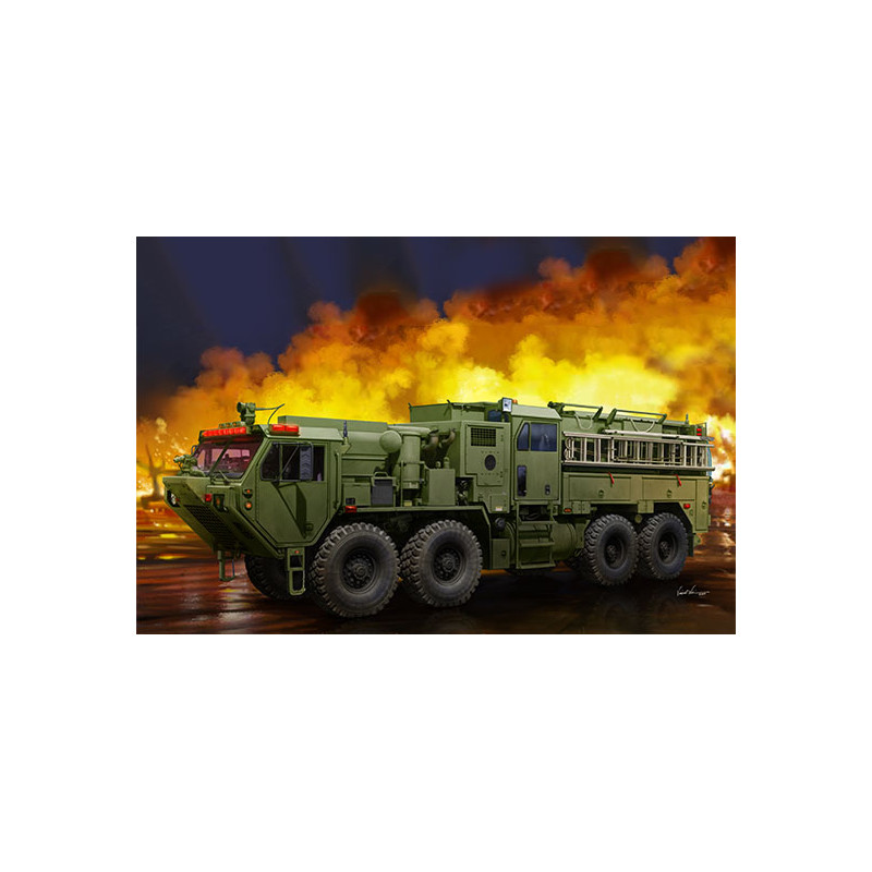 Trumpeter 01067 Сборная модель пожарной машины M1142 Tactical Fire Fighting Truck (TFFT) (1:35)