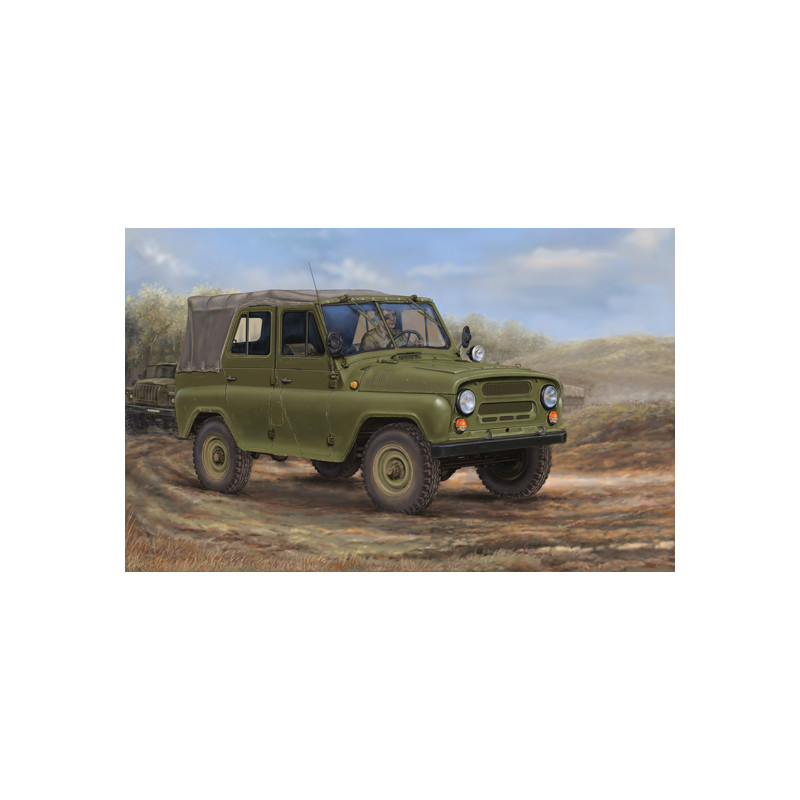 Trumpeter 02327 Сборная модель автомобиля UAZ-469 All-Terrain Vehicle (1:35)