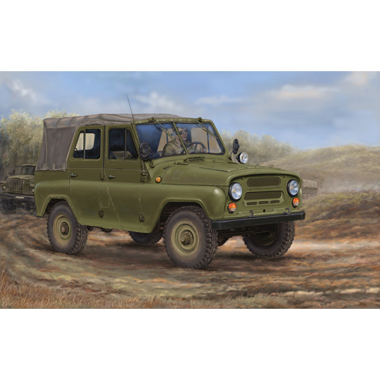 Trumpeter 02327 Сборная модель автомобиля UAZ-469 All-Terrain Vehicle (1:35)