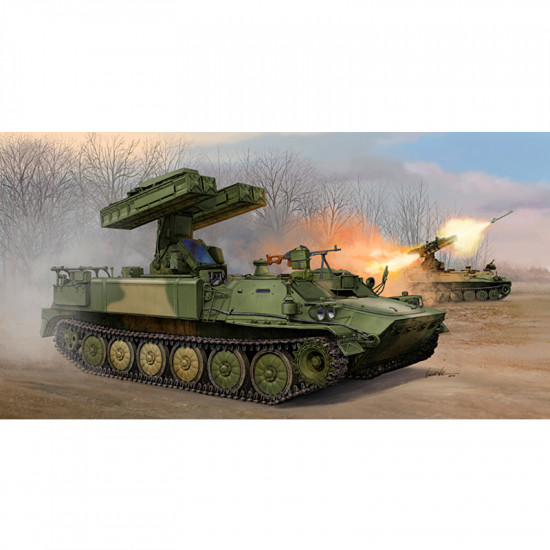 Trumpeter 05554 Сборная модель ЗРК 9К35 "Стрела-10" (1:35)