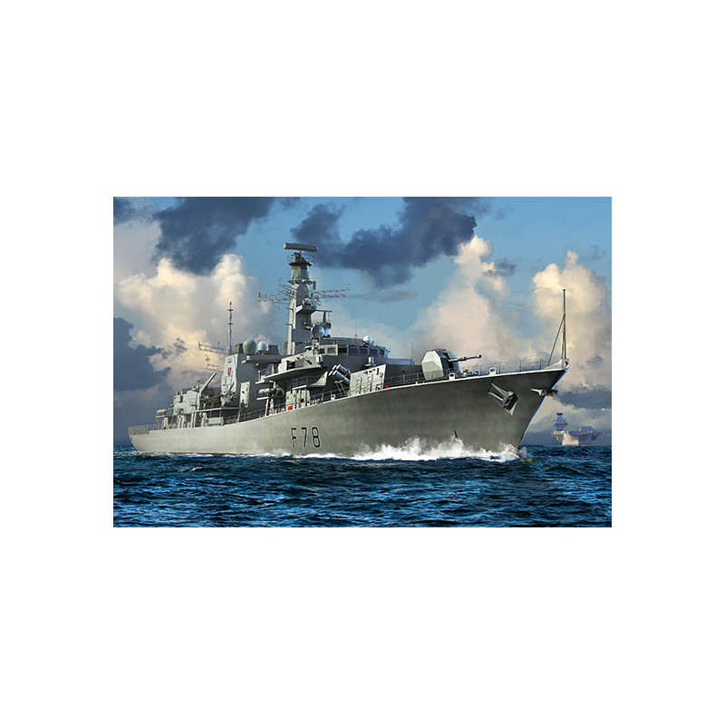 Trumpeter 06719 Сборная модель корабля HMS TYPE 23 Frigate - Kent(F78) (1:700)