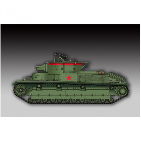 Trumpeter 07150 Сборная модель танка T-28 Medium Tank (Welded) (1:72)