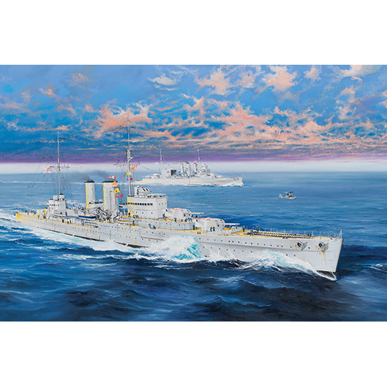 Trumpeter 05350 Сборная модель корабля HMS Exeter (1:350)