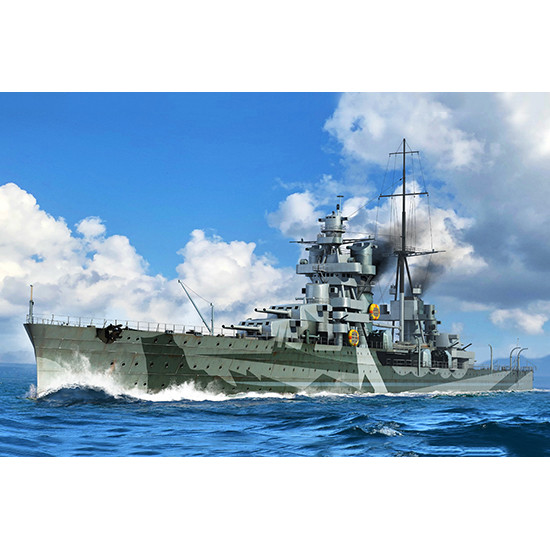 Trumpeter 05349 Сборная модель корабля Italian Heavy Cruiser Gorizia (1:350)