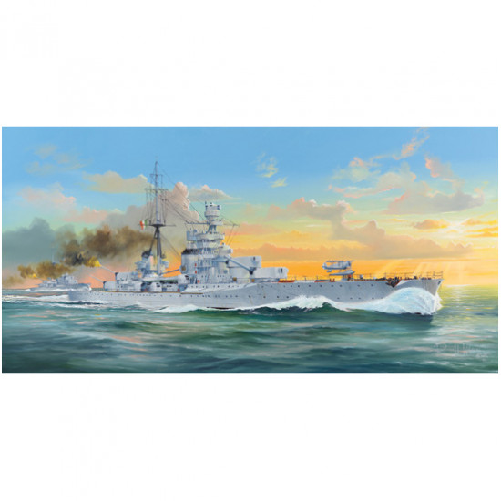 Trumpeter 05347 Сборная модель корабля Italian Heavy Cruiser Zara (1:350)