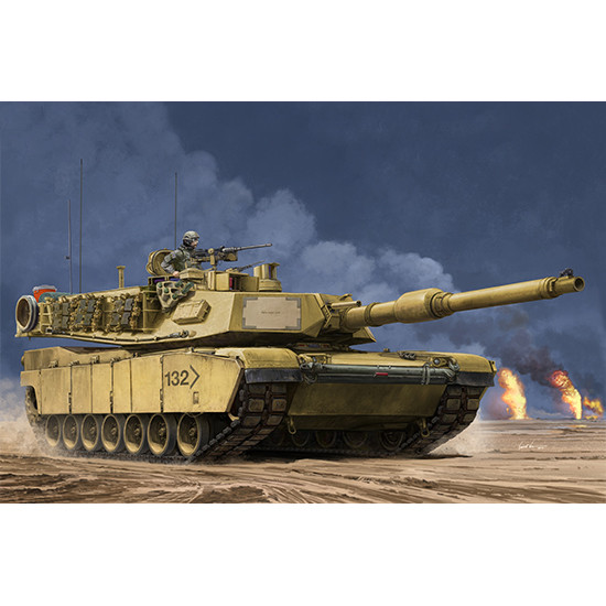 Trumpeter 00927 Сборная модель танка US M1A2 SEP MBT (1:16)