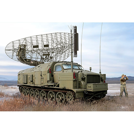 Trumpeter 09569 Сборная модель P-40/1S12 Long Track S-band Acquisition Radar (1:35)