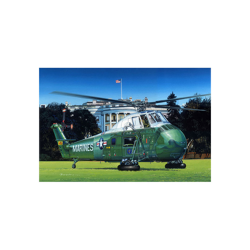 Trumpeter 02885 Сборная модель вертолета VH-34D "Marine One" (1:48)