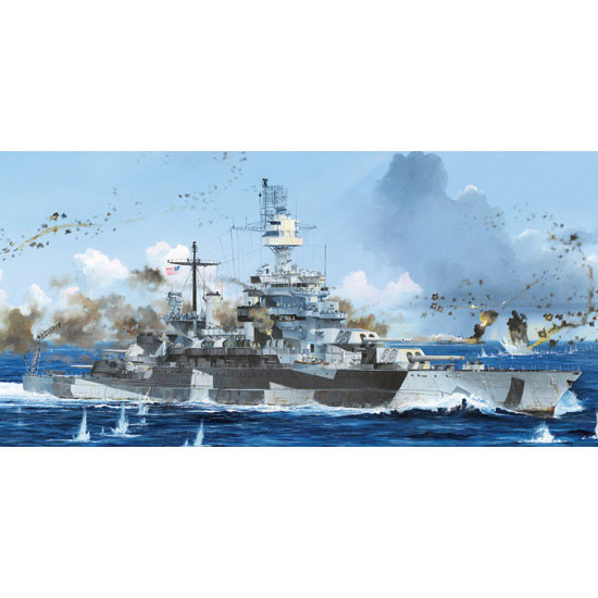 Trumpeter 05768 Сборная модель корабля USS Colorado BB-45 1944 (1:700)