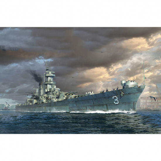 Trumpeter 06740 Сборная модель корабля USS Hawaii CB-3 (1:700)