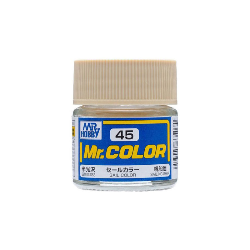 Mr Color C45 Краска эмалевая полуматовая SAIL COLOR 10 мл