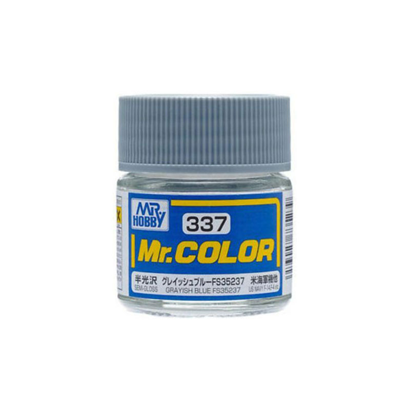 Mr Color C337 Краска эмалевая полуматовая GRAYISH BLUE FS35237 10 мл