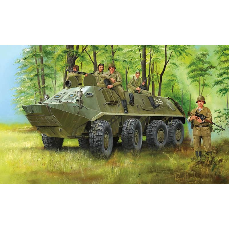 Trumpeter 01543 Сборная модель бронетранспортера БТР-60ПА (1:35)