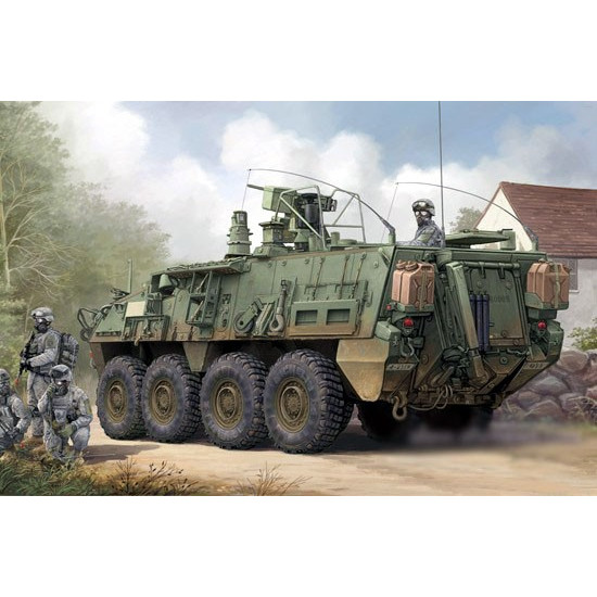 Trumpeter 01560 Сборная модель бронетехники M1135 Stryker NBC RV (1:35)